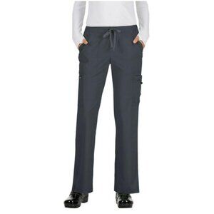 KOI™ 731 Women's Holly 8-Pocket Cargo Scrub Pant - Charcoal